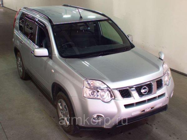 Кроссовер NISSAN X-TRAIL кузов NT31 полный привод 4 wd пробег 198 тыс км цвет блестящее серебро